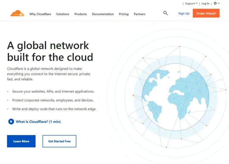 cloudflare-home-page