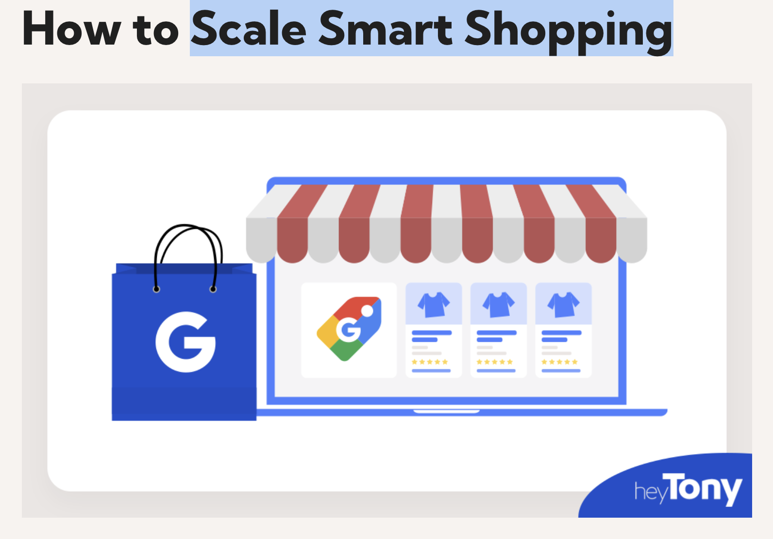 How to Scale Smart Shopping