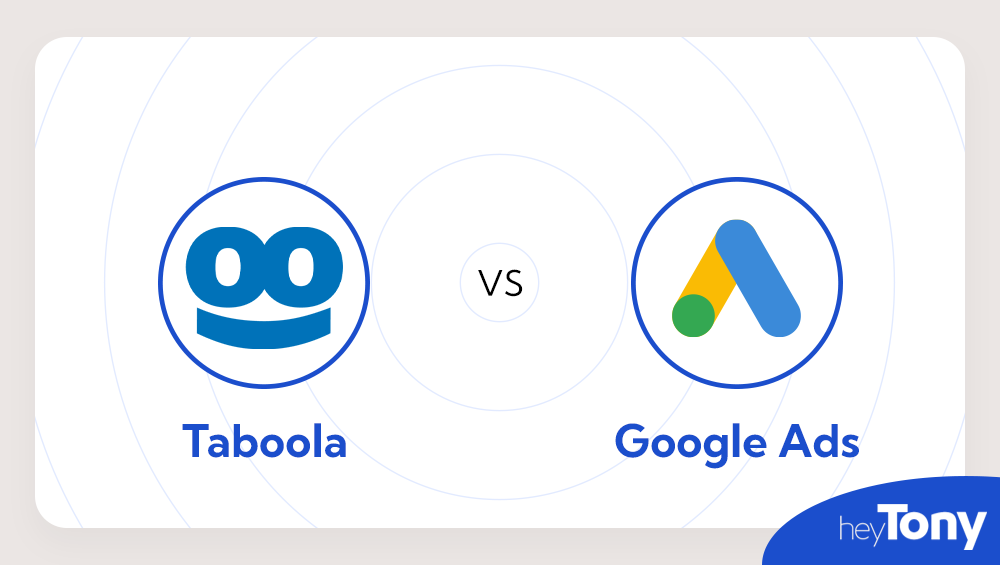 Taboola vs Google Ads Graphic