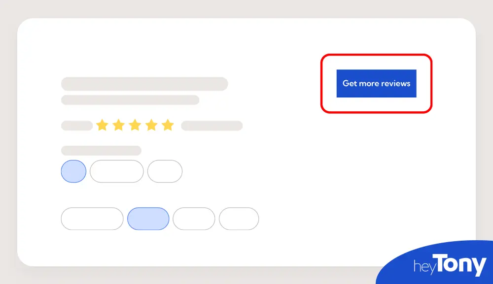 get more reviews on google button