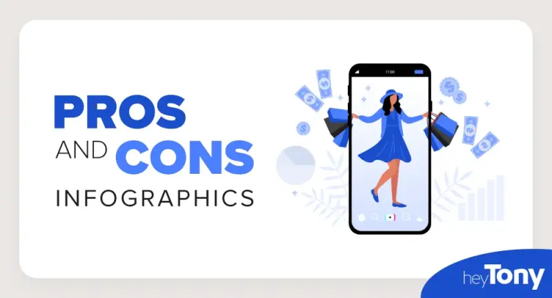 Pros And Cons Infographics - Free Templates & Examples - HeyTony