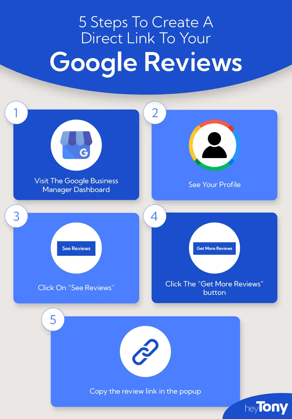 create a direct link to google reviews