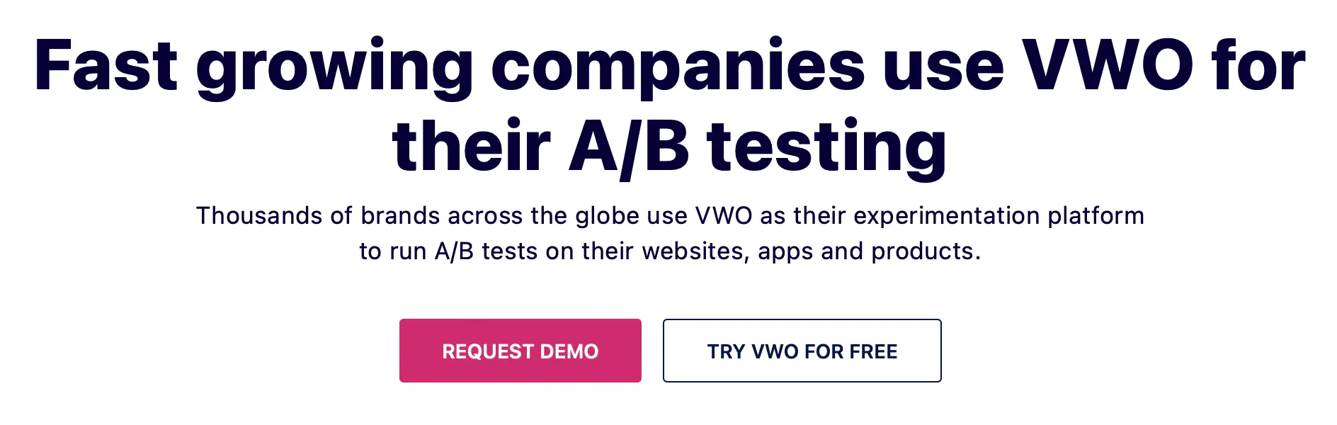 VWO A/B Testing