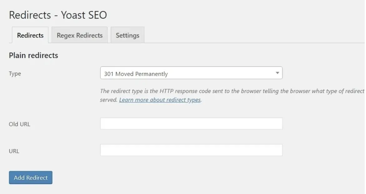 Yoast Premium Feature - Redirects Manager