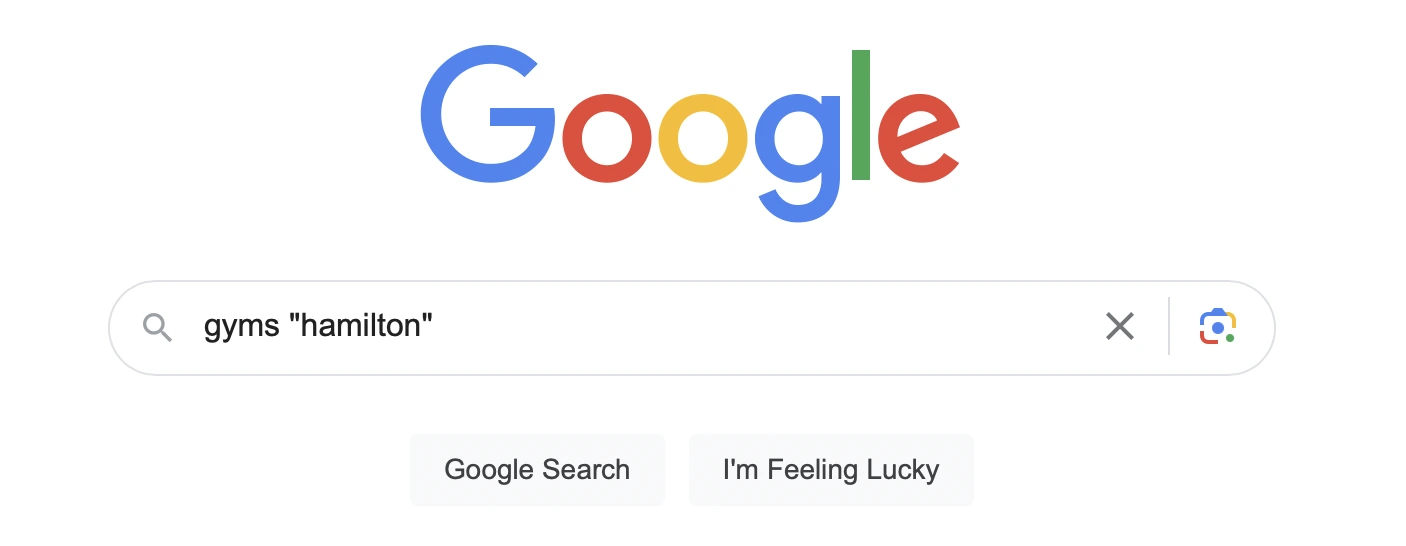 Google Phrase Search